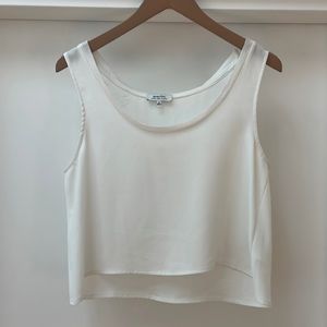 BABRON silk like crop top